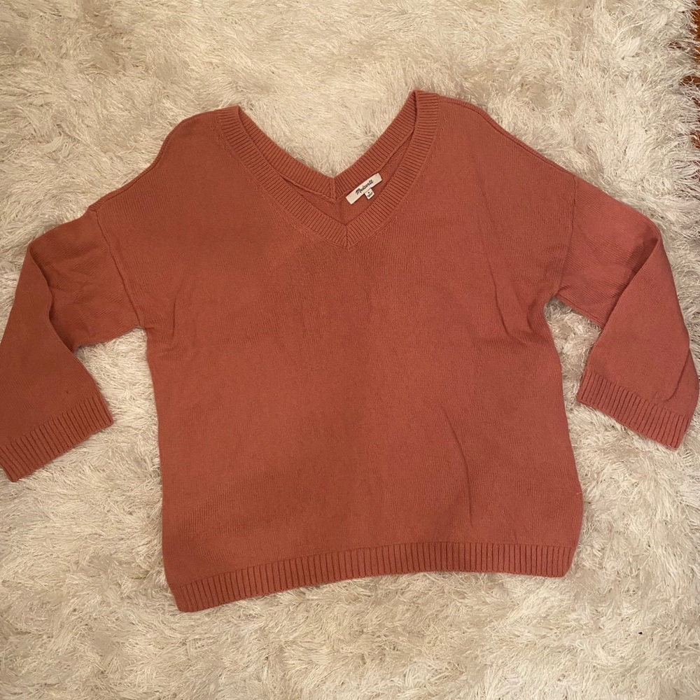 MADEWELL pink sweater